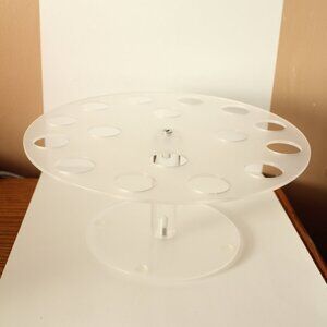 Acrylic Cupcake Stand Holder Holds 16 Cones
